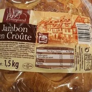 Jambon en croûte