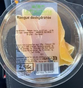 Manque déshydratée