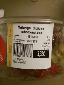 Mélanges d'olives