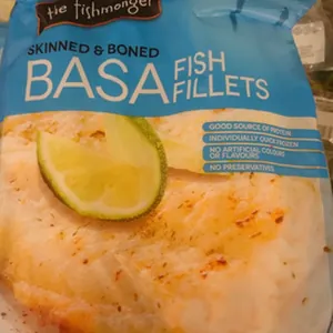 Basa Fish Fillets Skinned and Boned