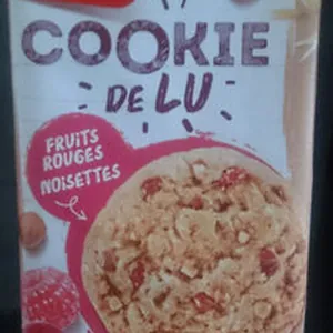 Cookie de Lu Fruits rouges noisettes
