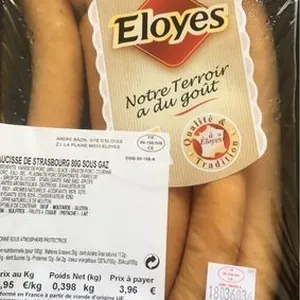 Saucisses de strasbourg