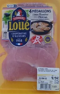 Medaillons de dinde fermière