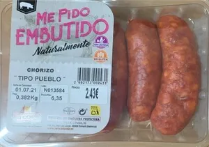 Chorizo tipo pueblo