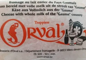 Fromage trappiste d'Orval