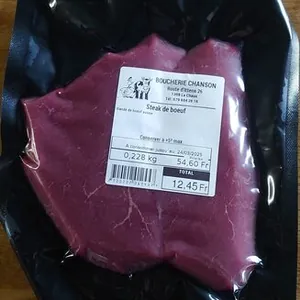 Steak de boeuf