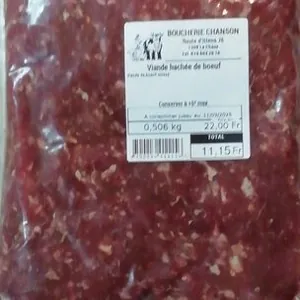 Viande hachée de bœuf