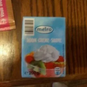 Creme UHT, 30% matiere grasse