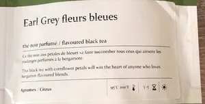 Earl Grey fleurs bleues