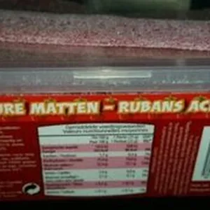 Saure Matten Zure Matten Rubans Acidulés