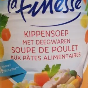 Soupe de poulet aux pâtes alimentaires