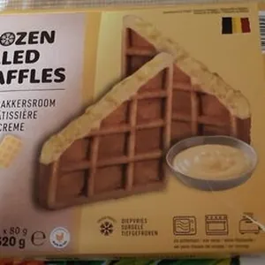 Gauffres crème pâtissière