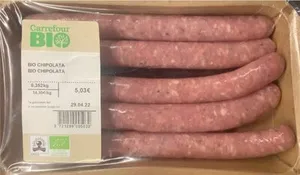 Bio chipolata carrefour