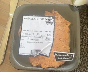 Américain préparé