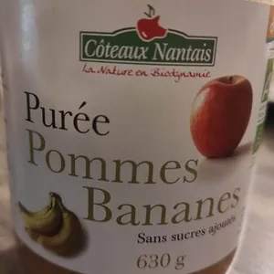 Purée Pommes Bananes
