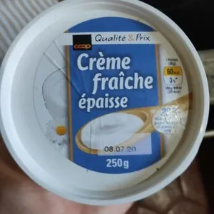 Crème fraîche épaisse