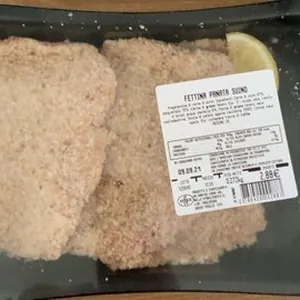 Fettina panata suino