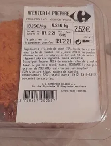 Américain préparé