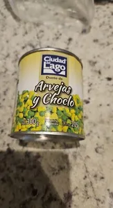 Arvejas y choclo