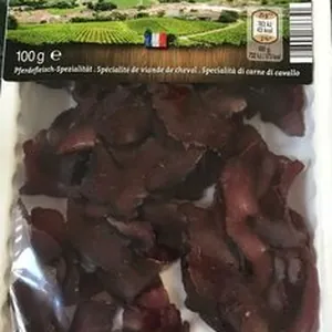 Viande de cheval fumee