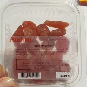 Fraise déshydratée