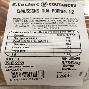 Chaussons aux pommes