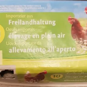 Œufs importés
