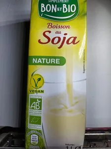 Boissons au soja nature