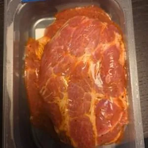 Schweinehalssteak
