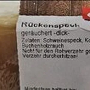 Rückenspeck