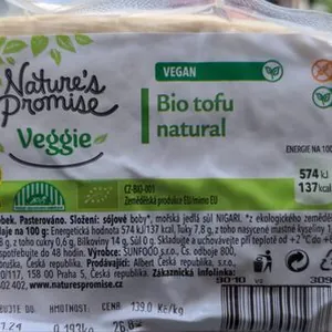 Bio tofu natural