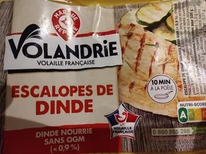 Escalope de dinde