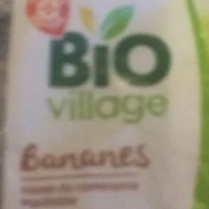 Bananes bio village