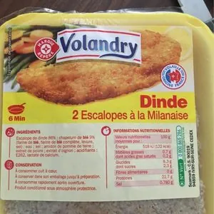 Escalope de dinde à la Milanaise