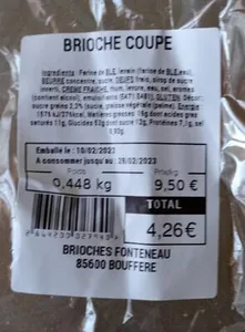 Brioche fonteneau