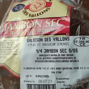 Jambon sec