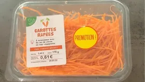 Carottes râpées