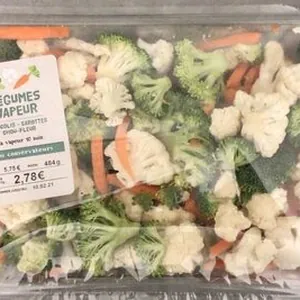 Légumes vapeur