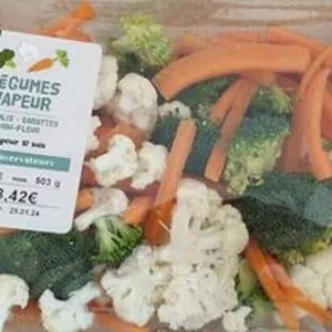 Légumes vapeur