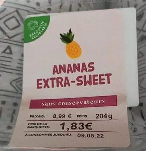 Atelier des fruits et légumes