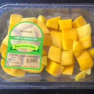 Mangue prêt à deguster