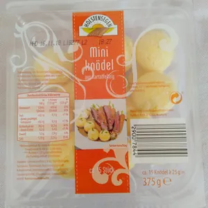 Mini Knödel aus Kartoffelteig