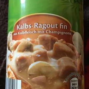 Kalbs-Ragout fein