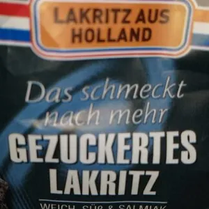 Gezuckertes Lakritz