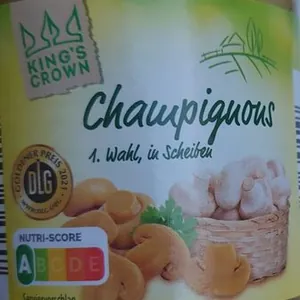 Champignons in Scheiben, 1. Wahl