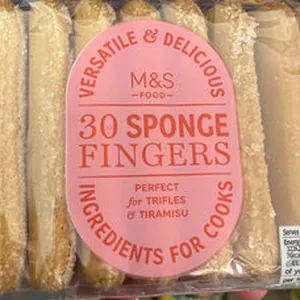 M&S sponge fingers