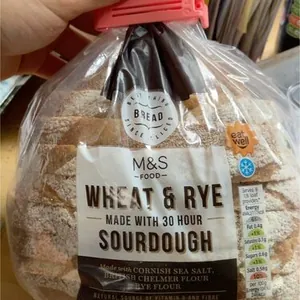 Wheat and rye bread