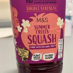 Summer fruits squash