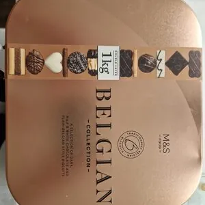 Marks & Spencer Belgian collection biscuits