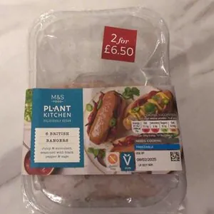 Plant Kitchen British Banger